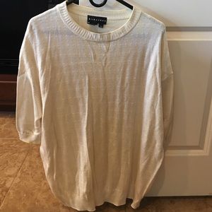 Crew necklace sweater