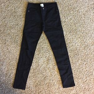 Knee Slit Brandy Melville Skinny Jeans