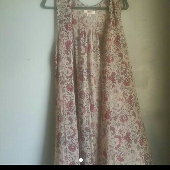 Sleeveless long kimono