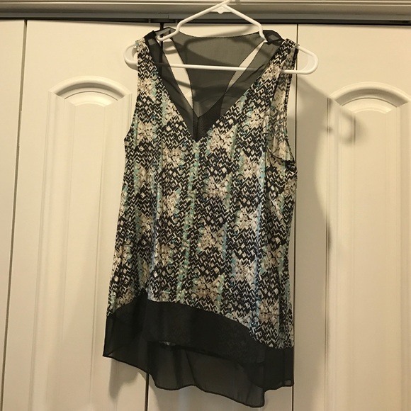 ✅SOLD✅NWOT BCBG Top w/ Sheer detail