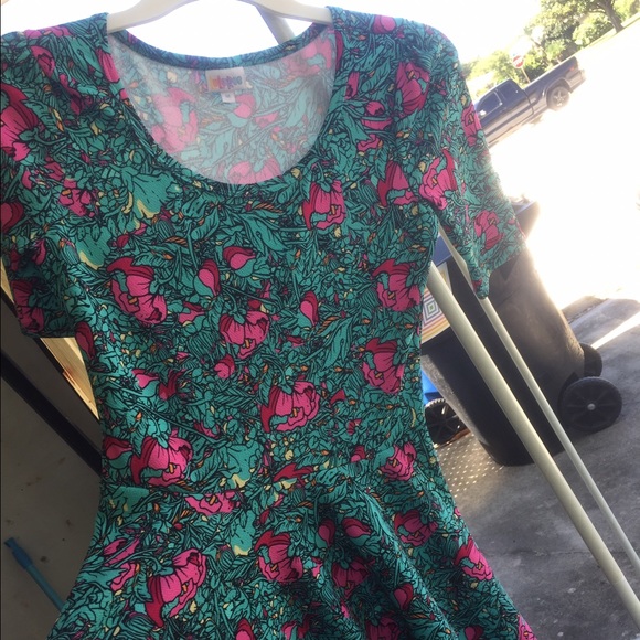 LuLaroe Nicole Floral Dress