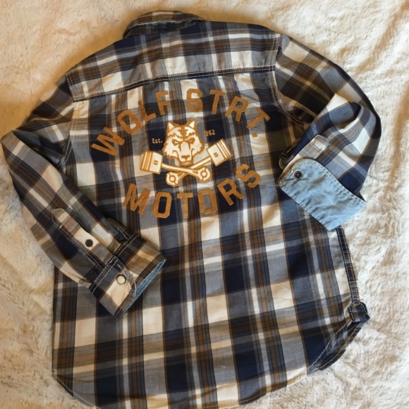 H&M logg cotton shirt