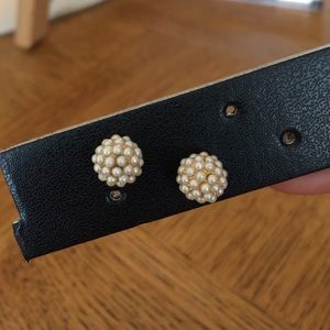 Anthropologie pearl earrings