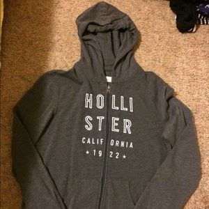 Women's Medium Hollister zip up hoodie.
