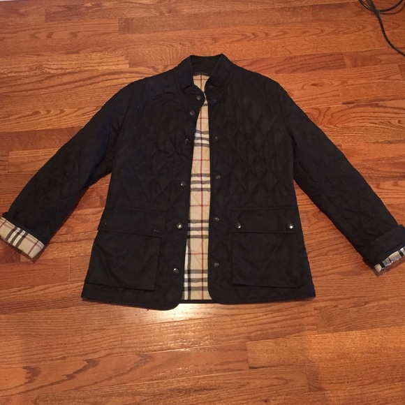 Burberry quilted jacket