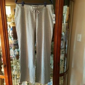 Anne Klein Sport 1x / Silver French Terry Sweats