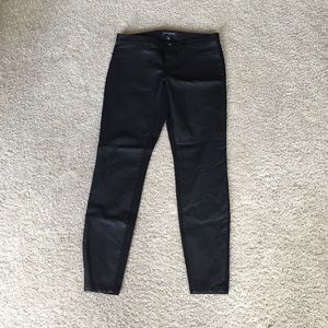 NWOT - Banana Republic black faux leather pants
