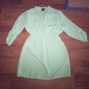 Teal dress