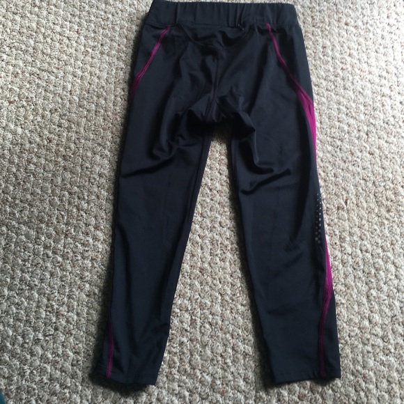Women's under armour running Capri size Xavier - Picture 2 of 4