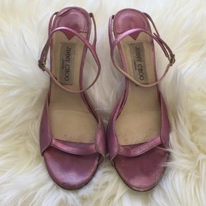 Pink Jimmy Choo Heels Size 37 Pink Jimmy Choo Heels Size 37
