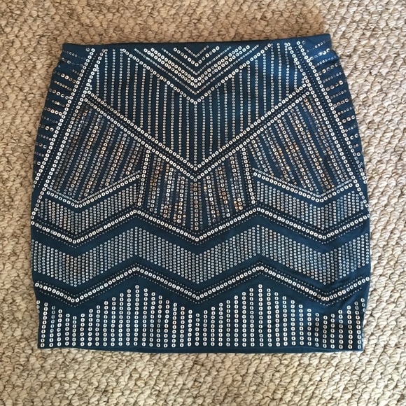 Express stretch mini skirt