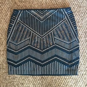 Express stretch mini skirt