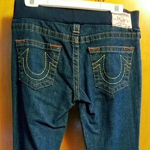 True Religion EUC MATERNITY Jeans