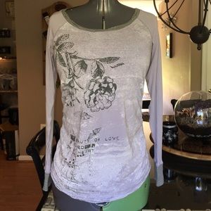 CABi ladies long sleeve Blouse size large