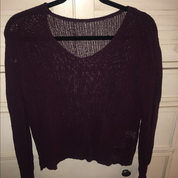 Brandy Melville purple sweater