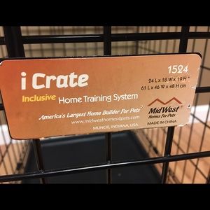 Small dog crate