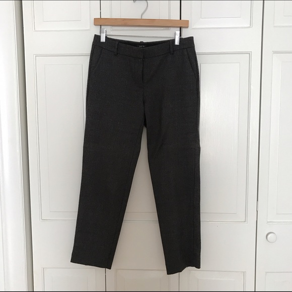 J. Crew cropped wool trousers