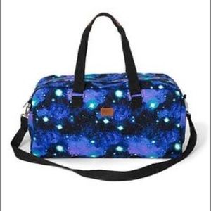 PINK Galaxy Duffle Bag