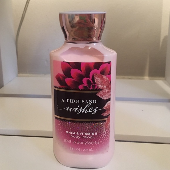 A thousand wishes body lotion from bbw
