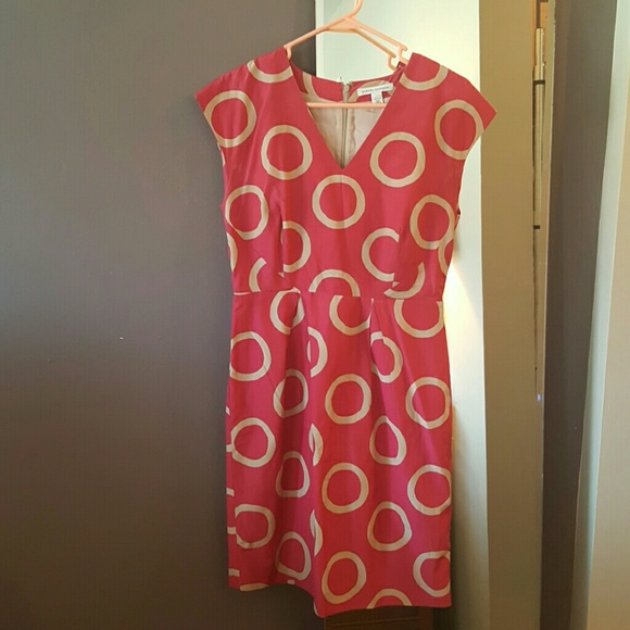 Banana Republic Pink Silk Blend Dress