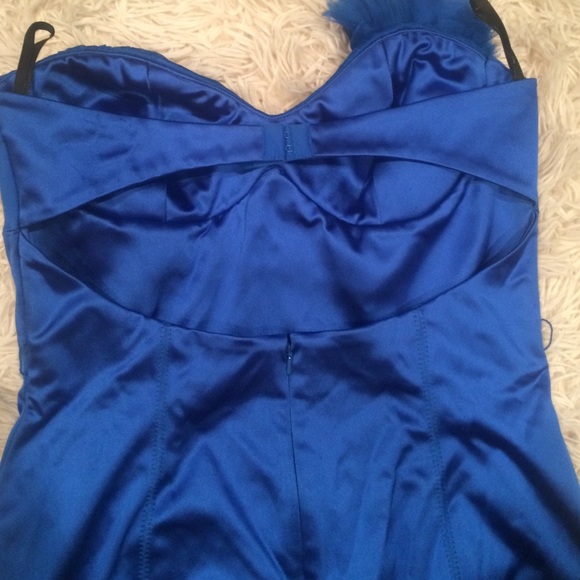 ✨NWT 💙Royal Blue Bebe Party Dress - Picture 3 of 4