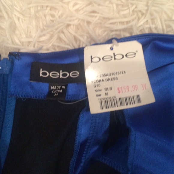 ✨NWT 💙Royal Blue Bebe Party Dress - Picture 4 of 4