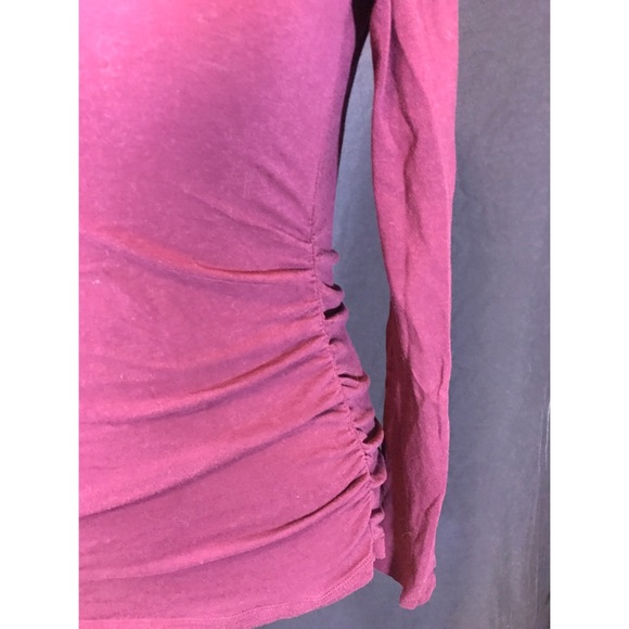 CAbi Tops - Cabi blouse ruched on one side semi cowl neck CAbi Tops - Cabi blouse ruched on one side semi cowl neck