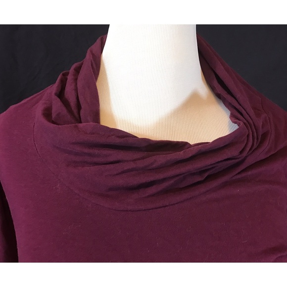CAbi Tops - Cabi blouse ruched on one side semi cowl neck CAbi Tops - Cabi blouse ruched on one side semi cowl neck