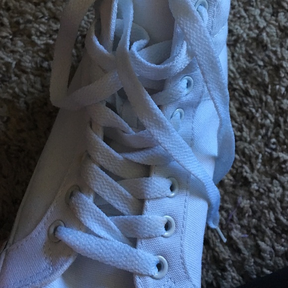 White sneakers