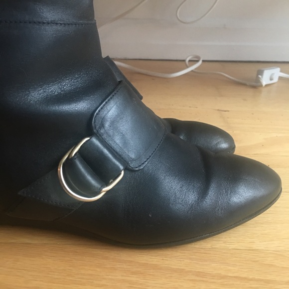 Loeffler Randall Shoes - Loeffler Randall Low Wedge Knee High Boots 7 Loeffler Randall Shoes - Loeffler Randall Low Wedge Knee High Boots 7