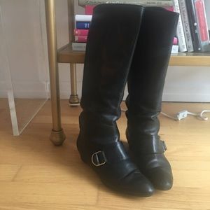 Loeffler Randall Shoes - Loeffler Randall Low Wedge Knee High Boots 7 Loeffler Randall Shoes - Loeffler Randall Low Wedge Knee High Boots 7