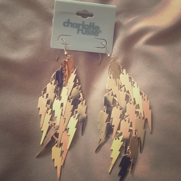 Lightening Bolt Earings