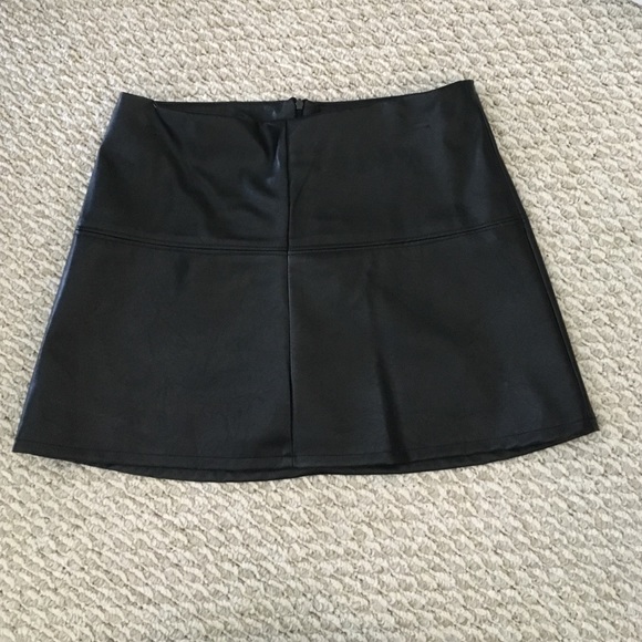 Jolt Dresses & Skirts - Black Leather Skirt