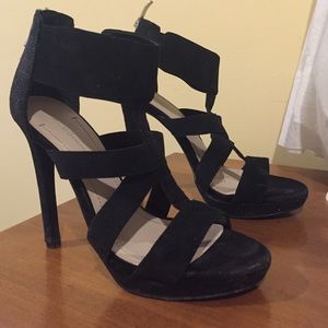 BCBGeneration Black Suede pumps Size 7.5