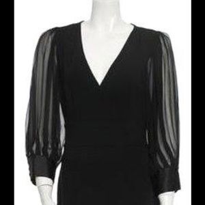 Diane Von Furstenberg Litte Black Dress - Size 4