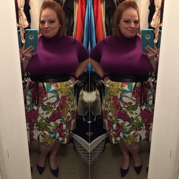 Lane Bryant Multipanel Circle Skirt