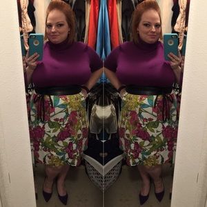 Lane Bryant Multipanel Circle Skirt