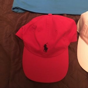 Red Polo Ralph Lauren hat