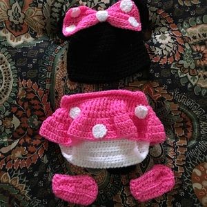 Mickey Mouse baby outfit for girl