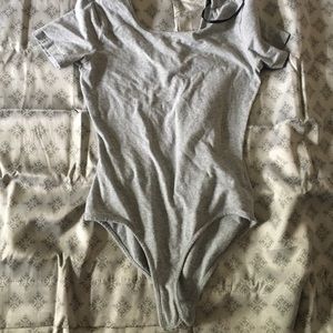 Light gray leotard