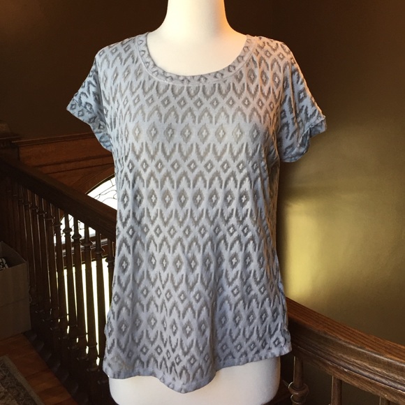 Maurice's sheer blouse