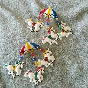 Carousel earrings