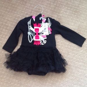 BABIES R US 9month black tutu dress