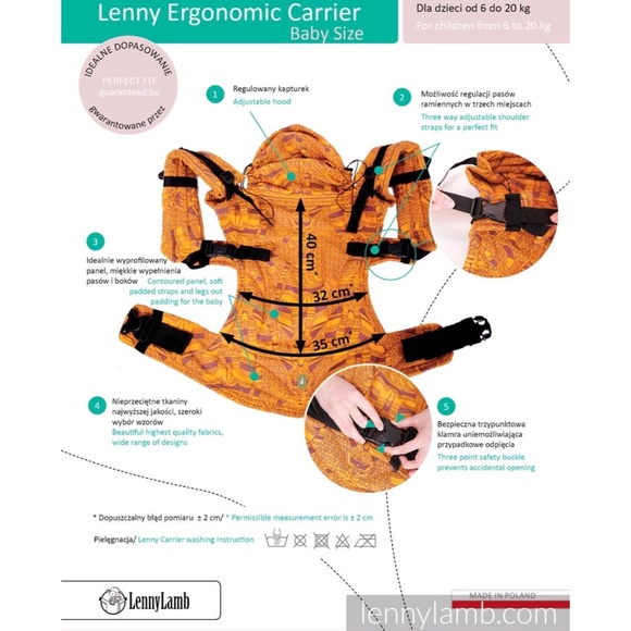 Additional Information: Lenny Lamb Carrier - Picture 2 of 4