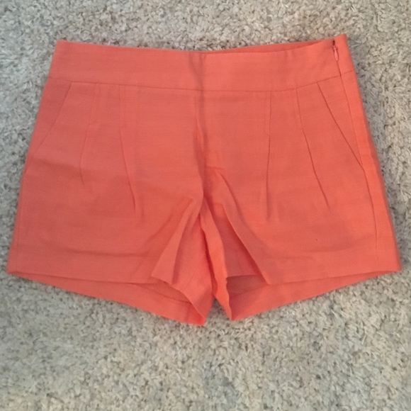 Salmon JCrew shorts