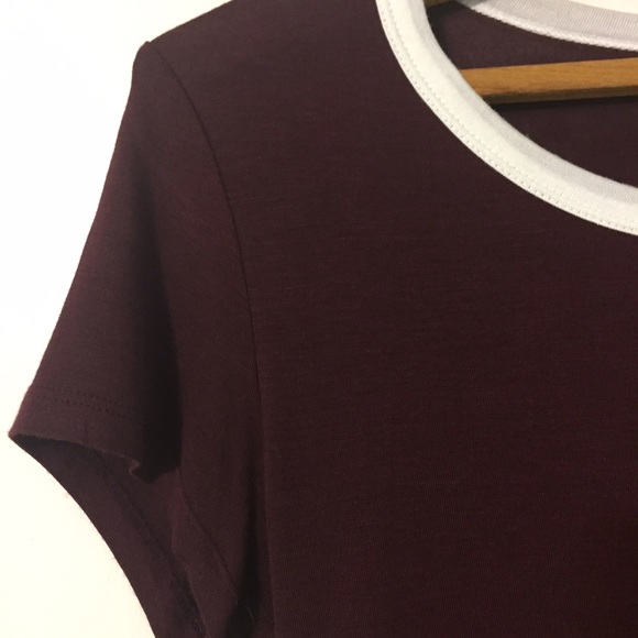 NWOT Maroon Top