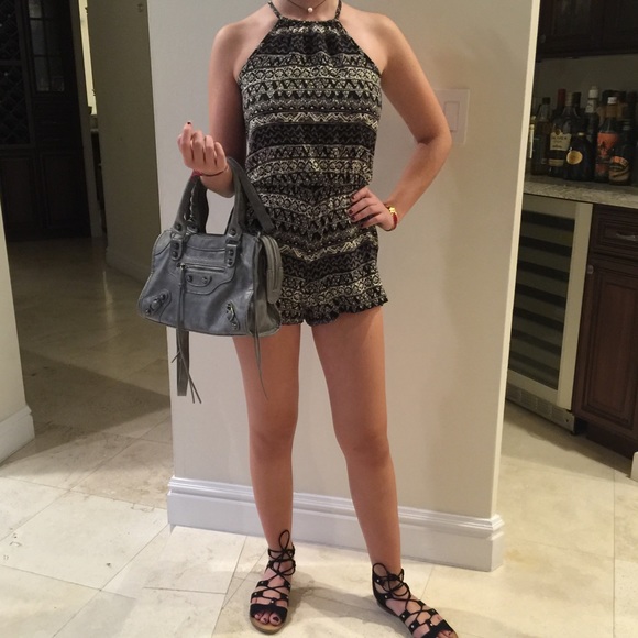 Tribal Print Romper - Picture 2 of 4