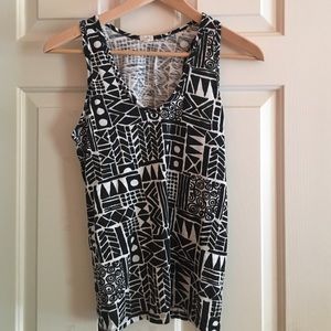 J.Crew tribal print tank
