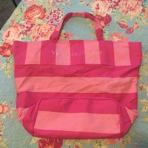 Victoria's Secret Striped Beach Bag