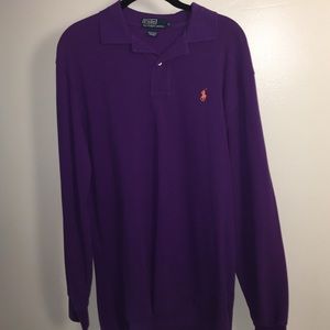 Long sleeve polo